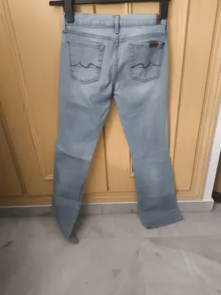 Pantalón vaquero 7 For All Mankind azul
