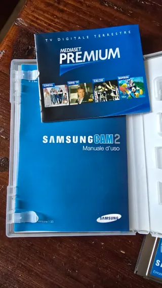 Samsung CAM2 + Mediaset Premium vintage