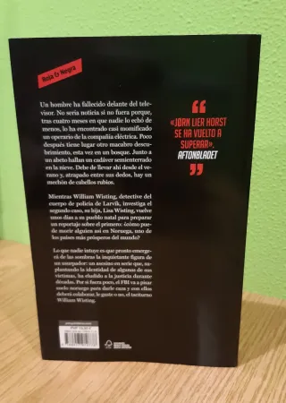 Novela negra El usurpador-Jorn Lier Horst