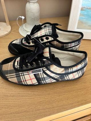 Zapatillas Kawasaki Cuadros Talla 38