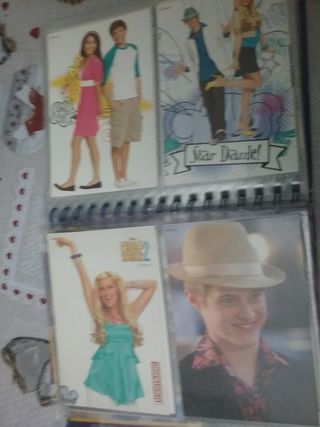 Lote Caja musical,gorra y álbum High School Musica