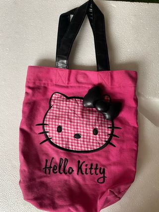 Borsa Hello Kitty Rosa con Fiocco