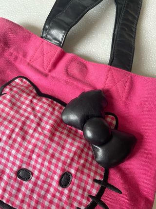 Borsa Hello Kitty Rosa con Fiocco
