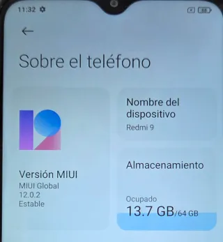 Xiaomi Redmi 9 Negro
