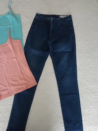 Lote Vaquero y Blusas Tirantes