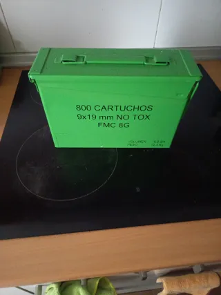 2 Cajas de munición verde UN 0012