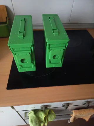 2 Cajas de munición verde UN 0012