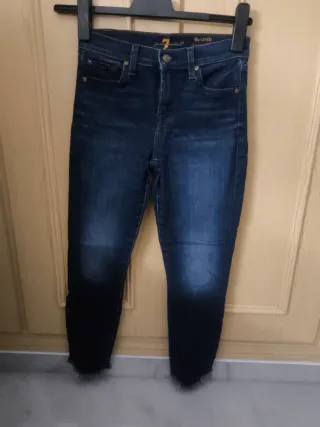 Pantalón vaquero 7 For All Mankind azul