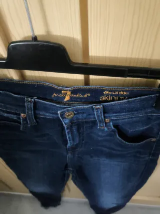 Pantalón vaquero 7 For All Mankind azul