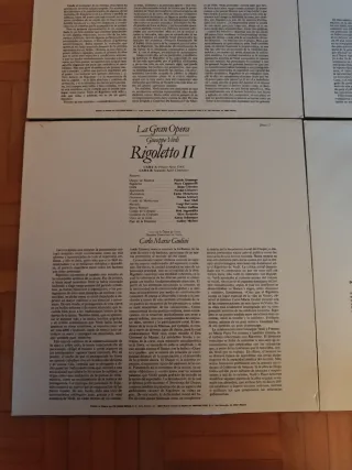 Lote Vinilos Giuseppe Verdi - La Gran Opera