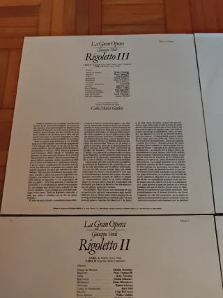Lote Vinilos Giuseppe Verdi - La Gran Opera