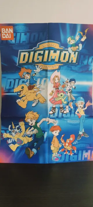 Póster / Tablero Juego de Cartas DIGIMON Bandai