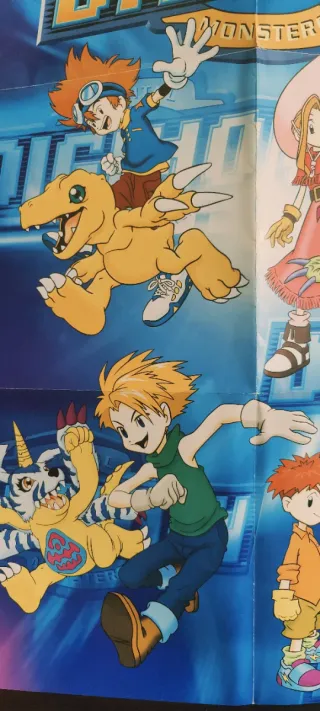 Póster / Tablero Juego de Cartas DIGIMON Bandai