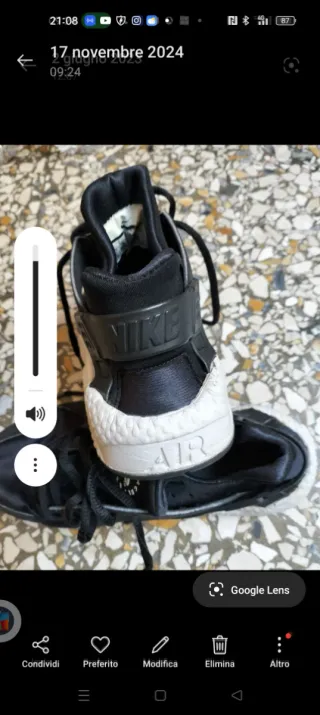 Scarpe Nike Donna Nero/Bianco