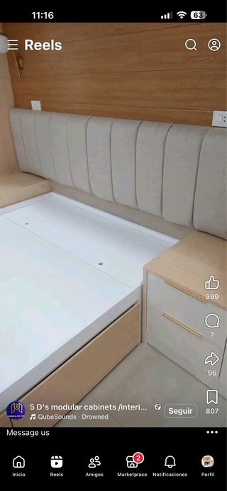 Dormitorio Puente Matrimonio Moderno