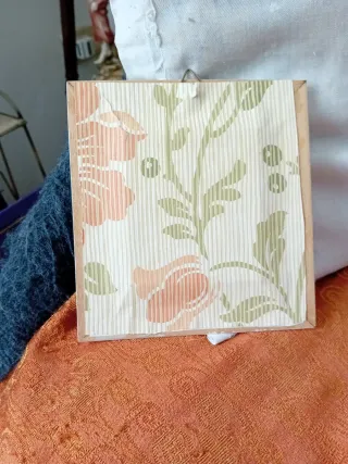 Quadretto fiori in rilievo