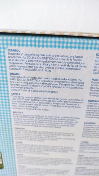 Puzzle Educa Baby & Mother