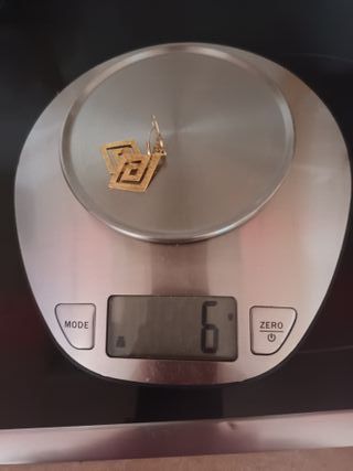 Pendientes Oro 14k Vintage