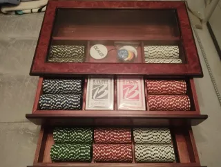 Maletín Póker Completo