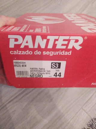 Zapatos Panter Argos S3 Talla 44