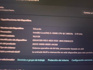 Ordenador sobremesa gaming RGB