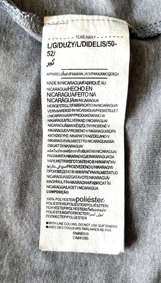 Camiseta Under Armour Tech Gris Manga Raglán L