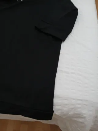 Camiseta negra oversize verano