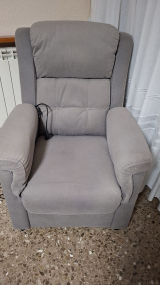 Sillón reclinable electrico, levanta personas