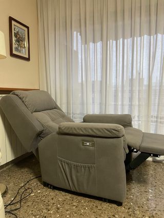 Sillón reclinable electrico, levanta personas