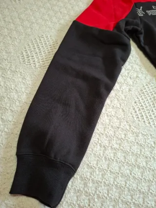 Sudadera Puma cremallera y bolsillos