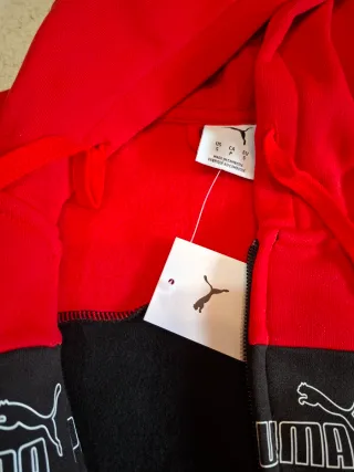 Sudadera Puma cremallera y bolsillos