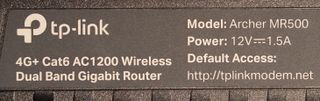 TP-Link Archer MR500 | Router 4G+ AC1200 Dual Band