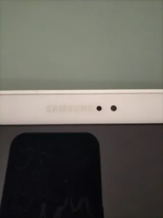 Tablet Samsung Blanca + funda