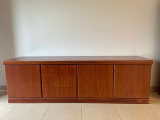 Muebles de salón de madera de caoba