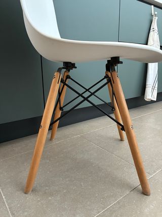 Pack 4 Sillas Nórdicas Blancas