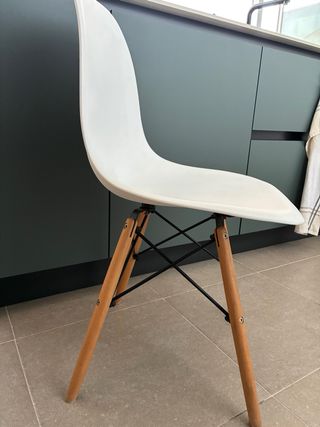 Pack 4 Sillas Nórdicas Blancas