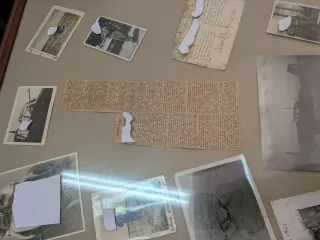 Cornice con foto anni '40/'50 WWII