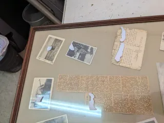 Cornice con foto anni '40/'50 WWII