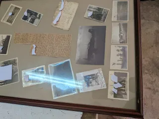 Cornice con foto anni '40/'50 WWII