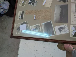 Cornice con foto anni '40/'50 WWII