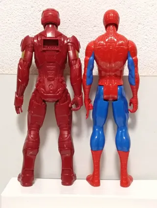 Lote 4 figuras 30 cm super heróis Marvel Hasbro