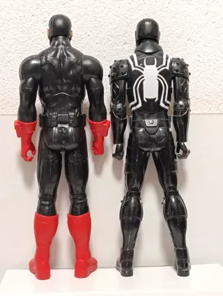 Lote 4 figuras 30 cm super heróis Marvel Hasbro