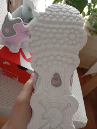 Zapatillas Nike Shox Mujer Rosa Blancas talla 40