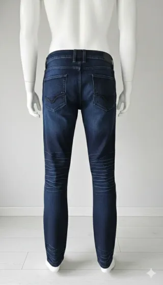 Pantalones Jeans Hombre Azul
