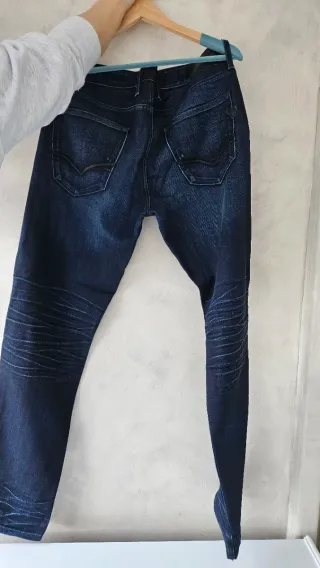 Pantalones Jeans Hombre Azul