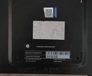 HP ELITEDESK Mini Computer