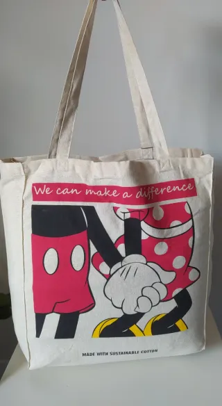 Bolsa Tote Mickey y Minnie Disney