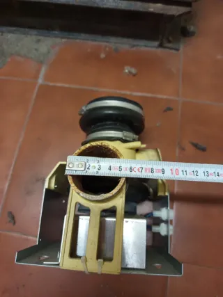 Válvula y motor lavadora