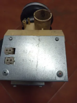 Válvula y motor lavadora