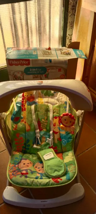 Hamaca bebé Fisher-Price Rainforest Friends